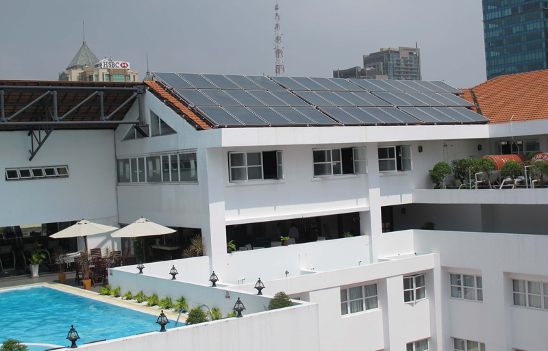 Trọn gói thiết bị điện năng lượng mặt trời cho khách sạn 20kwp - 3 phase