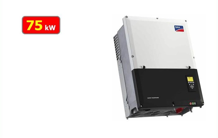 Inverter hòa lưới SMA 75kw 3 phase năng lượng mặt trời