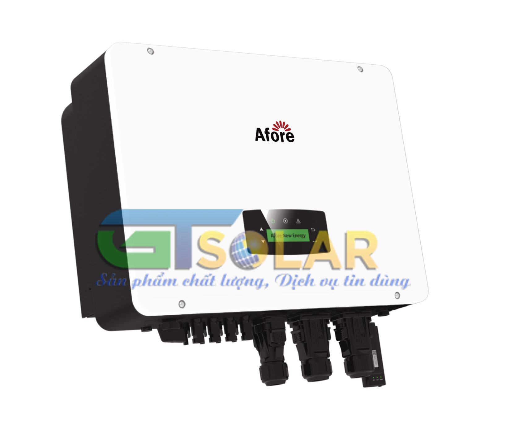 Biến Tần Hybrid 3 Pha AF30K-TH 30kW – 4 MPPT, Backup 33kVA, Pin Lithium, IP65