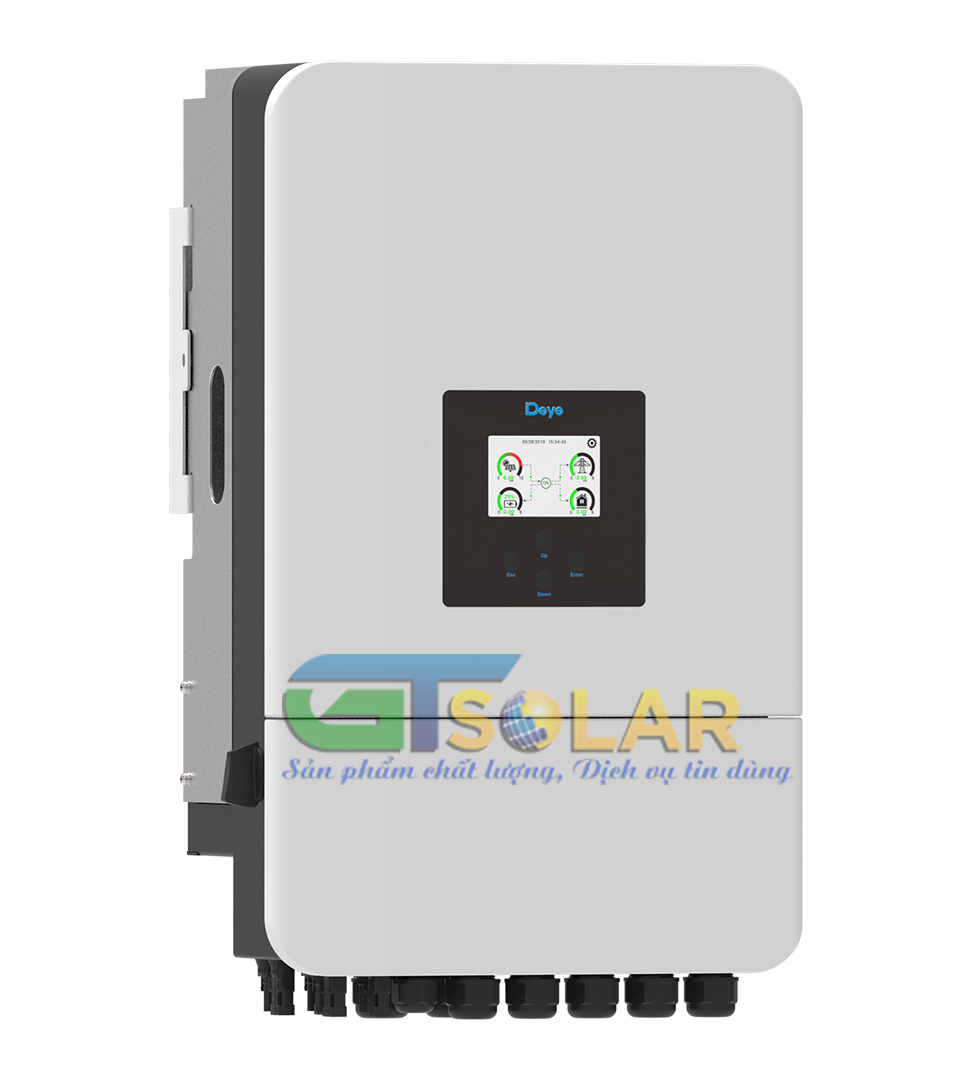 Inverter Hybrid Deye SUN-5K-SG05LP1-EU-SM2 – 5kW bản lớn, Tích hợp lưu trữ, Hiệu suất cao