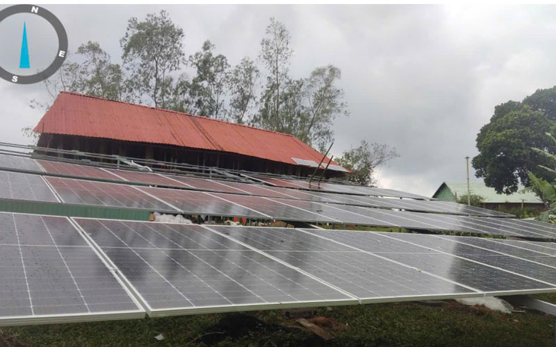 Hệ thống điện mặt trời cộng đồng 33kWp Vĩnh Thạnh