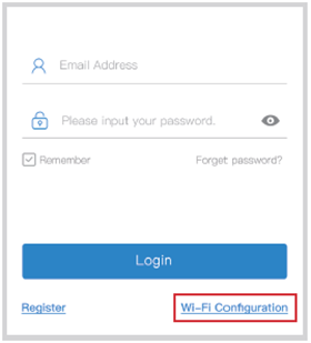 wifi config