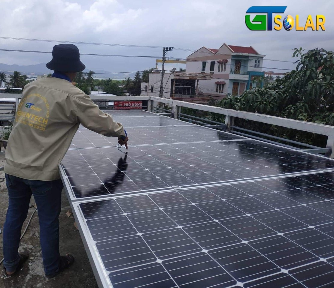 Công trình điện năng lượng mặt trời tại thành phố Cam Ranh ❤️❤️❤️