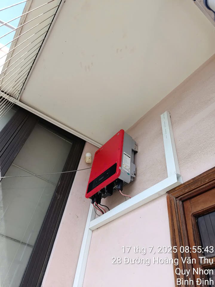 Hoàn thành công trình lắp đặt điện năng lượng mặt trời cho Cửa hàng