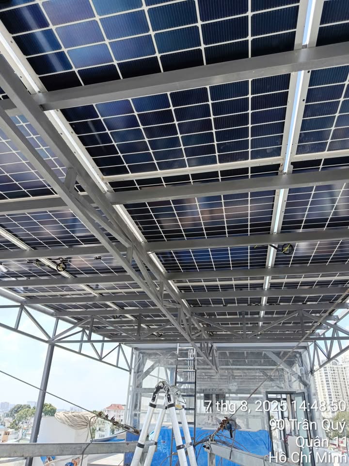 Hoàn thành công trình 21kWp cho khách TP.HCM