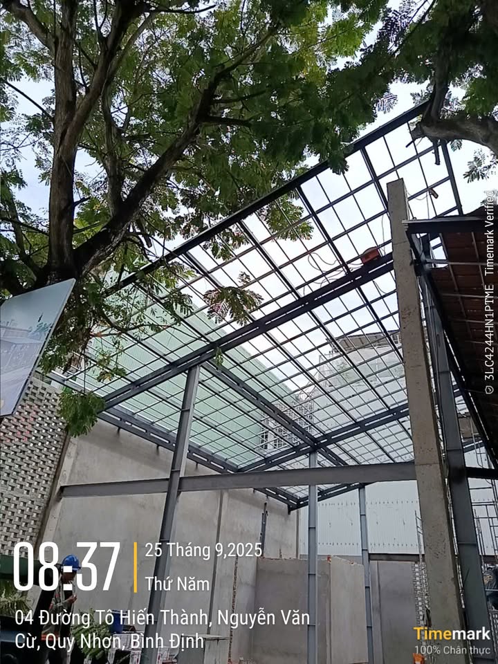  Tiếp tục triển khai công trình 9,8kwp_1pha tại: 04 Tô Hiến Thành –