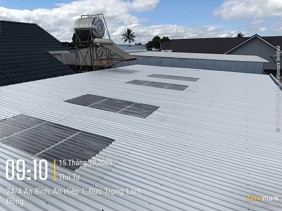  Tiếp tục triển khai công trình 29kwp 3pha tại: 18/7 An Hiệp – Hiệp