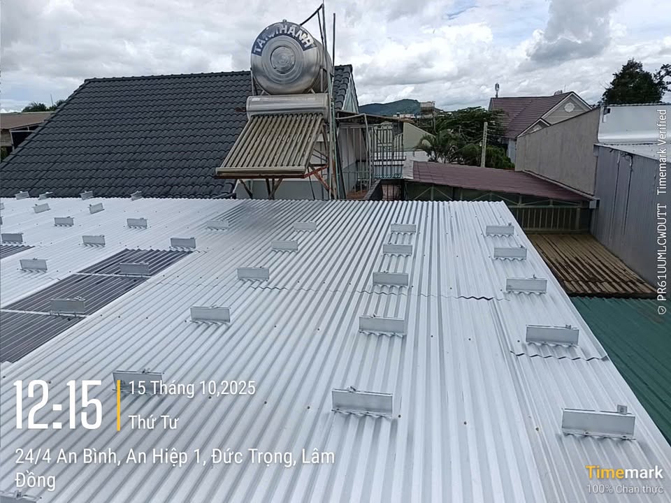  Tiếp tục triển khai công trình 29kwp 3pha tại: 18/7 An Hiệp – Hiệp
