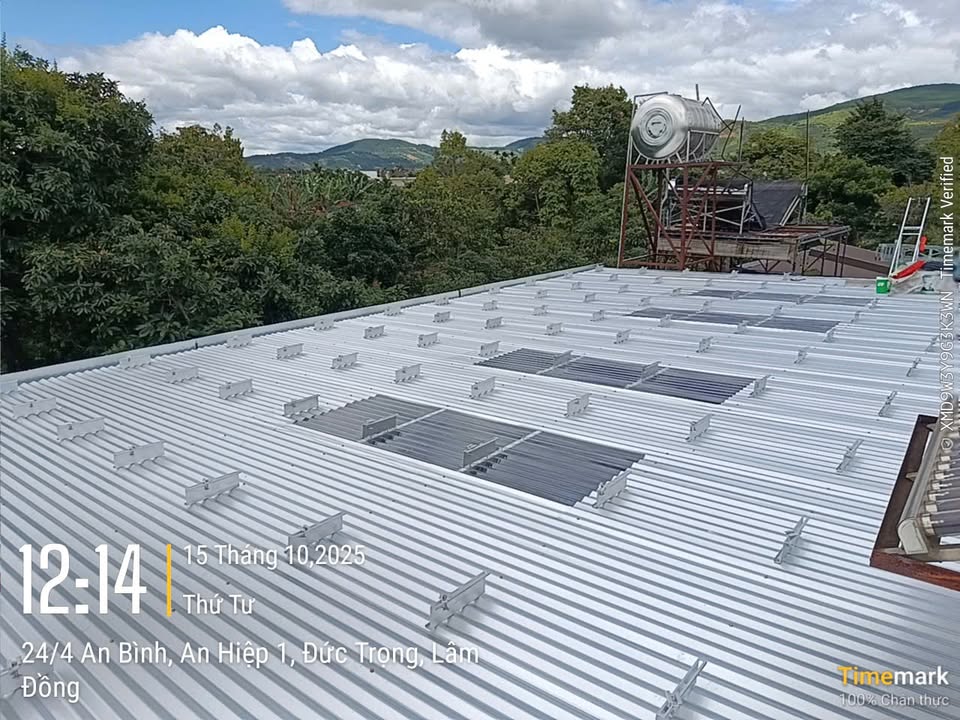  Tiếp tục triển khai công trình 29kwp 3pha tại: 18/7 An Hiệp – Hiệp